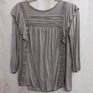 Shabby Chic Gray top